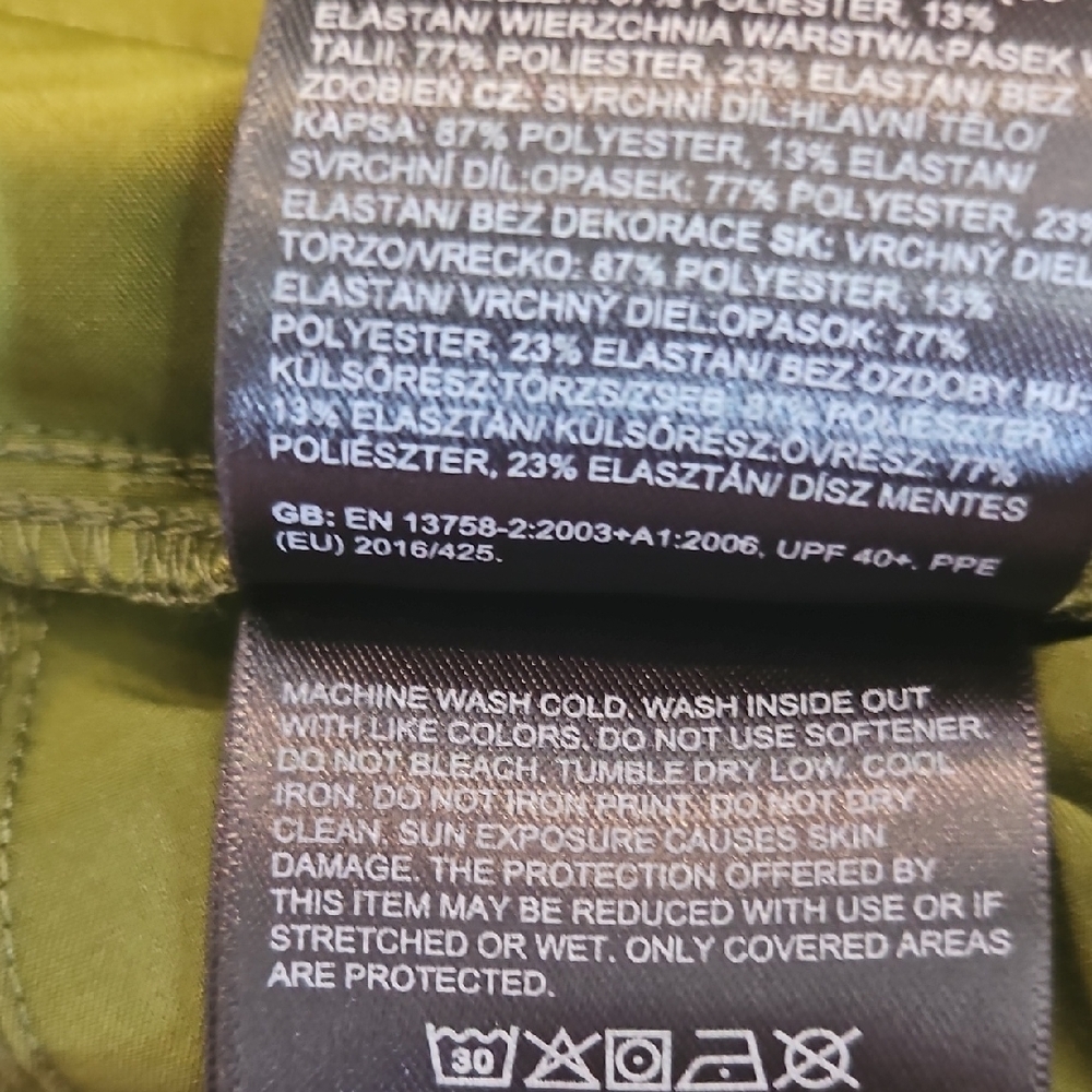 THE NORTH FACE Woman Green Moister Wicking Hiking Jogging Plus  Pants SizeXXXL - Picture 12 of 12